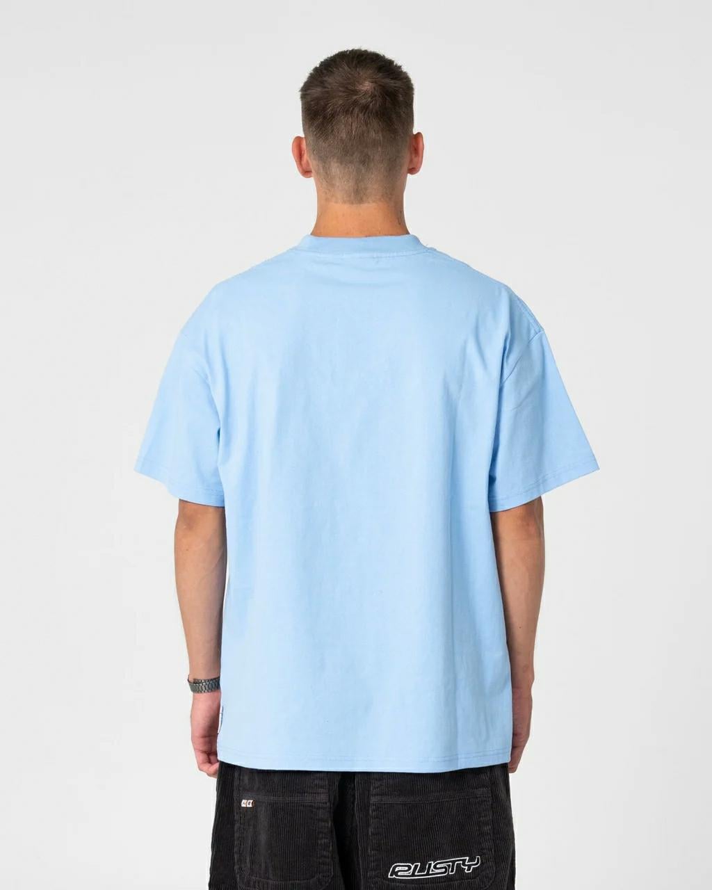 Rusty Fragment Short Sleeve Tee Sky Blue. Rusty Tees in Mens Tees & Mens T-shirts & Singlets. Code: TTM3108