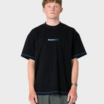 Rusty Bus Down Short Sleeve Tee Black. Rusty Tees in Mens Tees & Mens T-shirts & Singlets. Code: TTM3110
