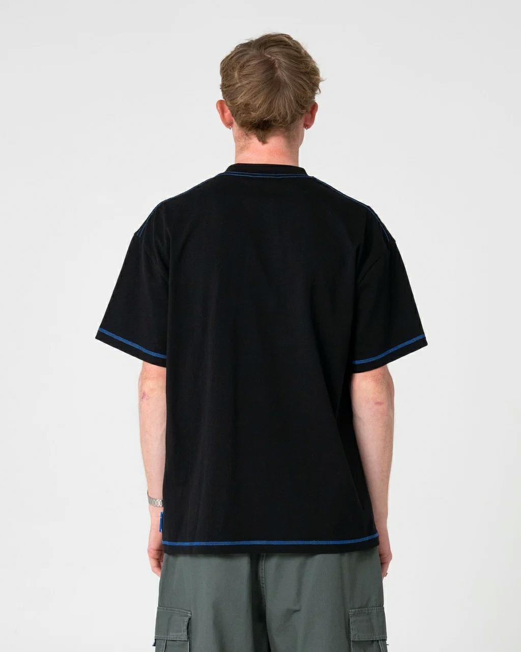 Rusty Bus Down Short Sleeve Tee Black. Rusty Tees in Mens Tees & Mens T-shirts & Singlets. Code: TTM3110