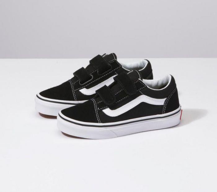 Vans Old Skool V Boys Black True White. Vans Shoes in Toddlers Shoes & Toddlers Footwear. Code: VN-0VHE6BT