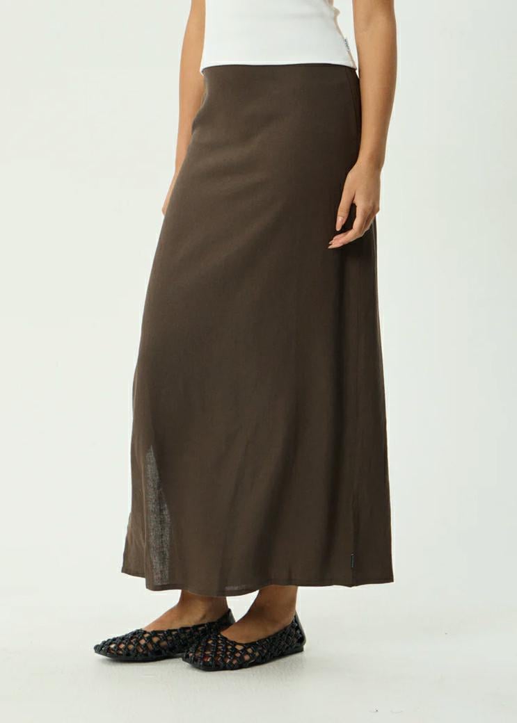 Afends Lilo Maxi Skirt Coffee. Afends Skirts in Womens Skirts & Womens Skirts, Dresses & Jumpsuits. Code: W251903