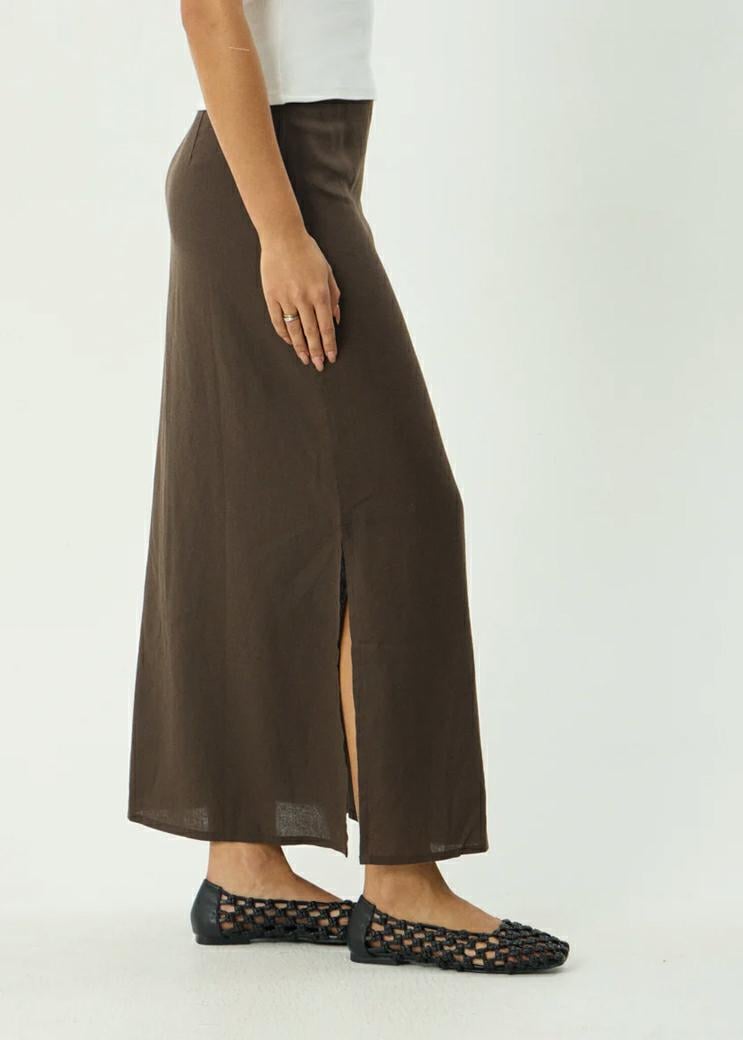 Afends Lilo Maxi Skirt Coffee. Afends Skirts in Womens Skirts & Womens Skirts, Dresses & Jumpsuits. Code: W251903