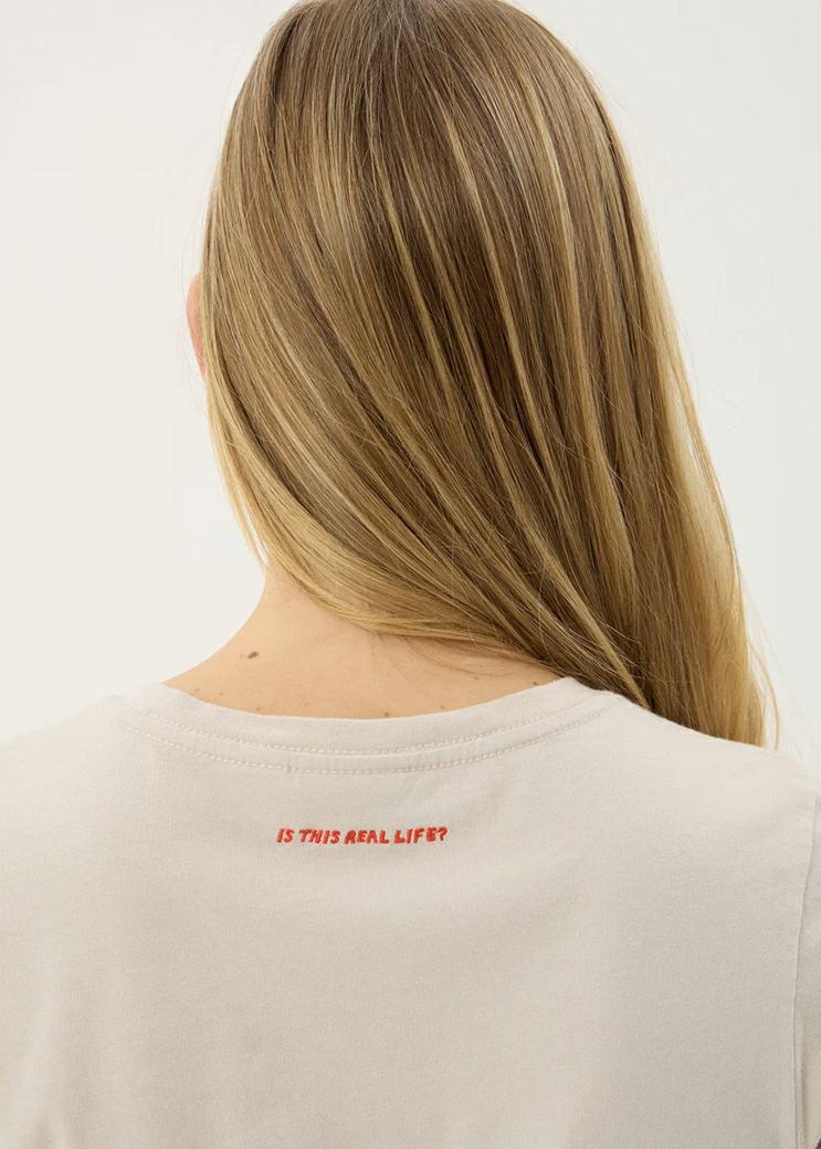 Afends Subliminal Baby Tee Moonbeam. Afends Tees in Womens Tees & Womens T-shirts & Singlets. Code: W263003