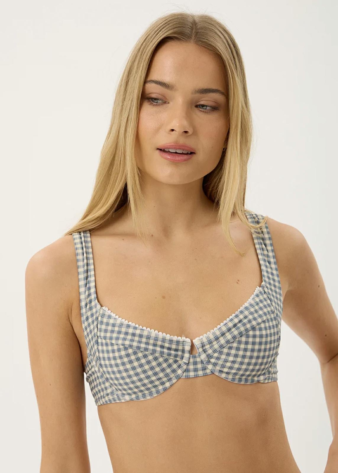 Afends Vice Bikini Top Alpine Check. Afends Swimwear - Separates in Womens Swimwear - Separates & Womens Swimwear. Code: W263703