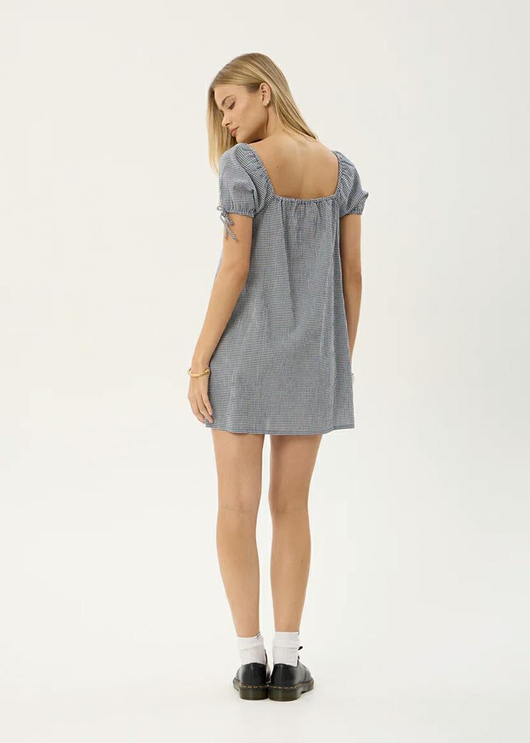 Afends Lenni Mini Dress Indy Navy Check. Afends Dresses in Womens Dresses & Womens Skirts, Dresses & Jumpsuits. Code: W263807