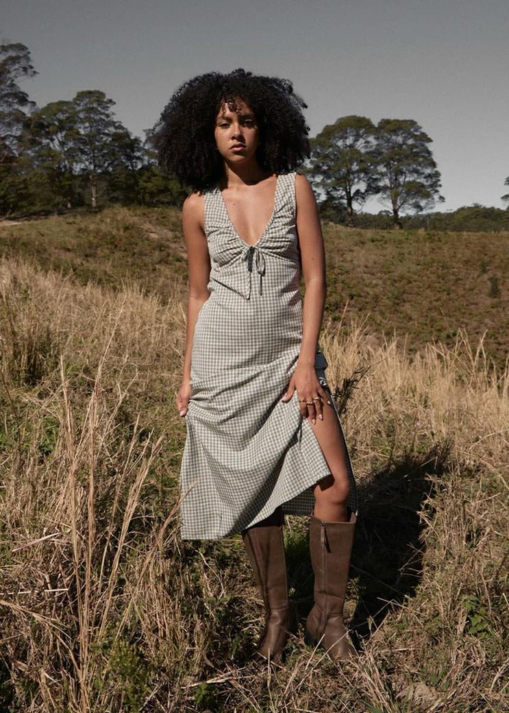 Afends Izzy Maxi Dress Vice Alpine Ckeck. Afends Dresses in Womens Dresses & Womens Skirts, Dresses & Jumpsuits. Code: W263809