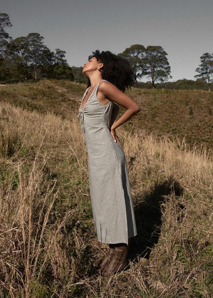 Afends Izzy Maxi Dress Vice Alpine Ckeck. Afends Dresses in Womens Dresses & Womens Skirts, Dresses & Jumpsuits. Code: W263809