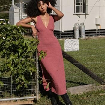 Afends Tully Seersucker Maxi Indy Rose Check. Afends Dresses in Womens Dresses & Womens Skirts, Dresses & Jumpsuits. Code: W263813