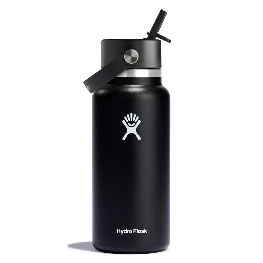 Hydro Flask Hydro 32oz Wide Straw Cap Black. Hydro Flask Drinkware in Generic Drinkware & Generic Accessories. Code: W32FS