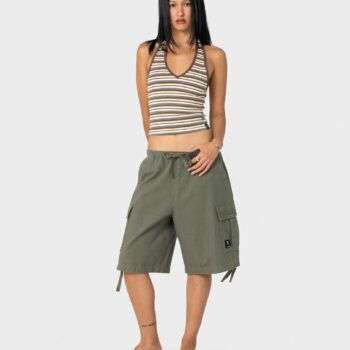 Rusty River Low Rise Baggy Carg Shadow Army. Rusty Walkshorts - Fitted Waist in Womens Walkshorts - Fitted Waist & Womens Shorts. Code: WKL0834