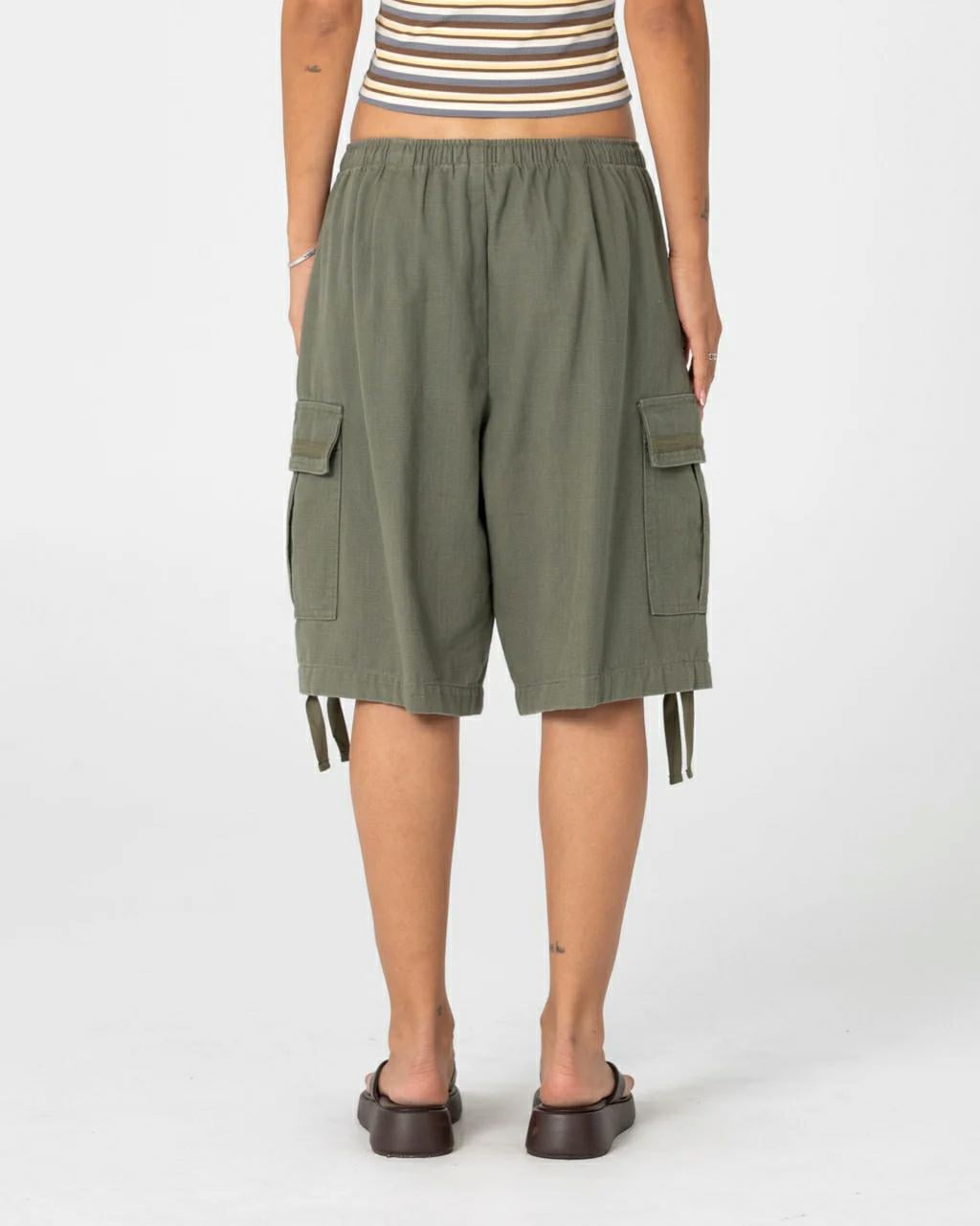 Rusty River Low Rise Baggy Carg Shadow Army. Rusty Walkshorts - Fitted Waist in Womens Walkshorts - Fitted Waist & Womens Shorts. Code: WKL0834