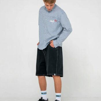 Rusty Flip Daddy Elastic Baggy Black. Rusty Walkshorts - Fitted Waist in Mens Walkshorts - Fitted Waist & Mens Shorts. Code: WKM1243
