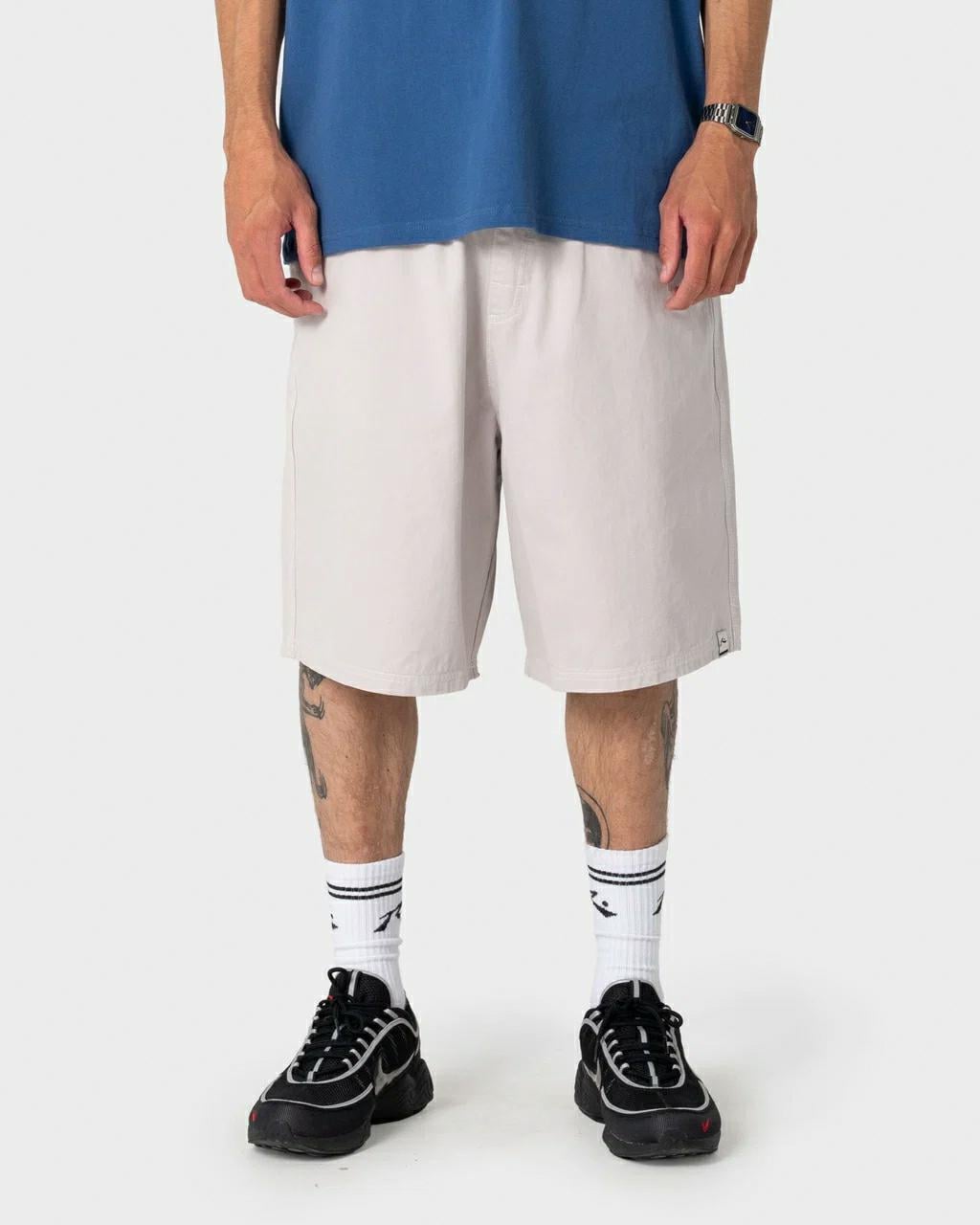 Rusty Flip Daddy Elastic Baggy Stone. Rusty Walkshorts - Fitted Waist in Mens Walkshorts - Fitted Waist & Mens Shorts. Code: WKM1243