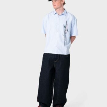 Rusty Morning Glory Short Sleev Sky Blue. Rusty Shirts - Short Sleeve in Mens Shirts - Short Sleeve & Mens Shirts. Code: WSM1246