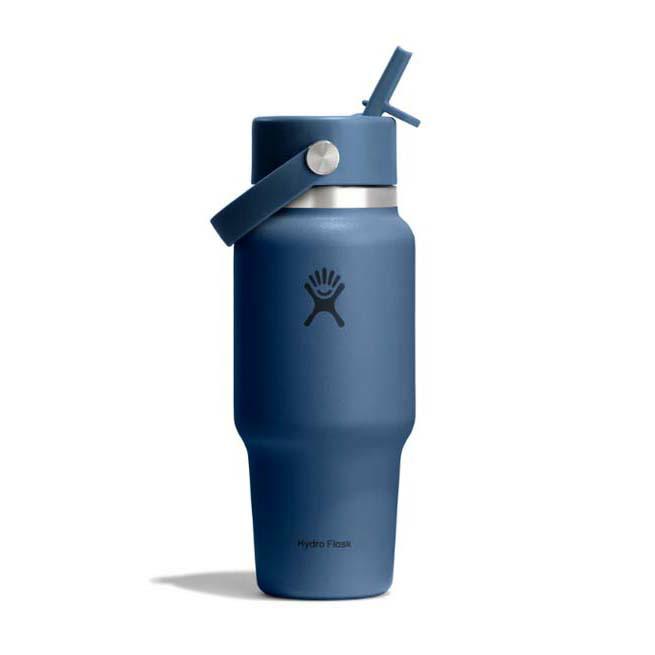 Hydro Flask 24oz Wide Straw Travel Harbour Blue. Hydro Flask Drinkware in Generic Drinkware & Generic Accessories. Code: WT24CFS