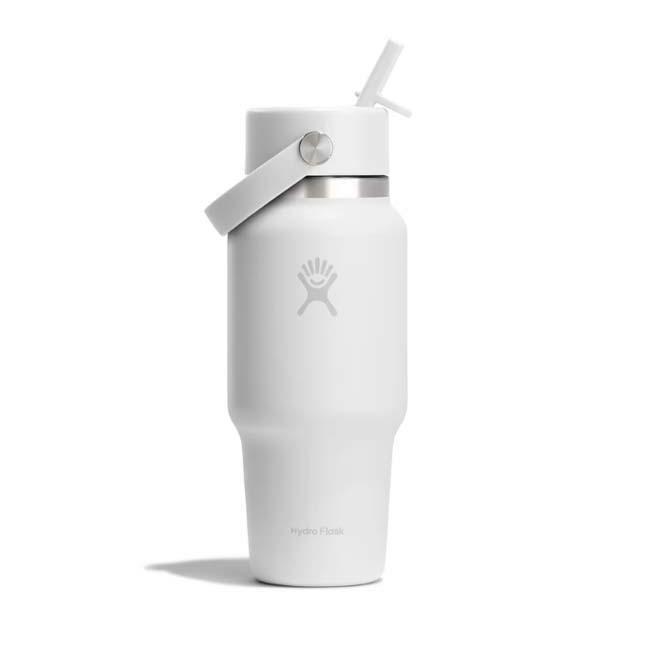 Hydro Flask 24oz Wide Straw Travel White. Hydro Flask Drinkware in Generic Drinkware & Generic Accessories. Code: WT24CFS