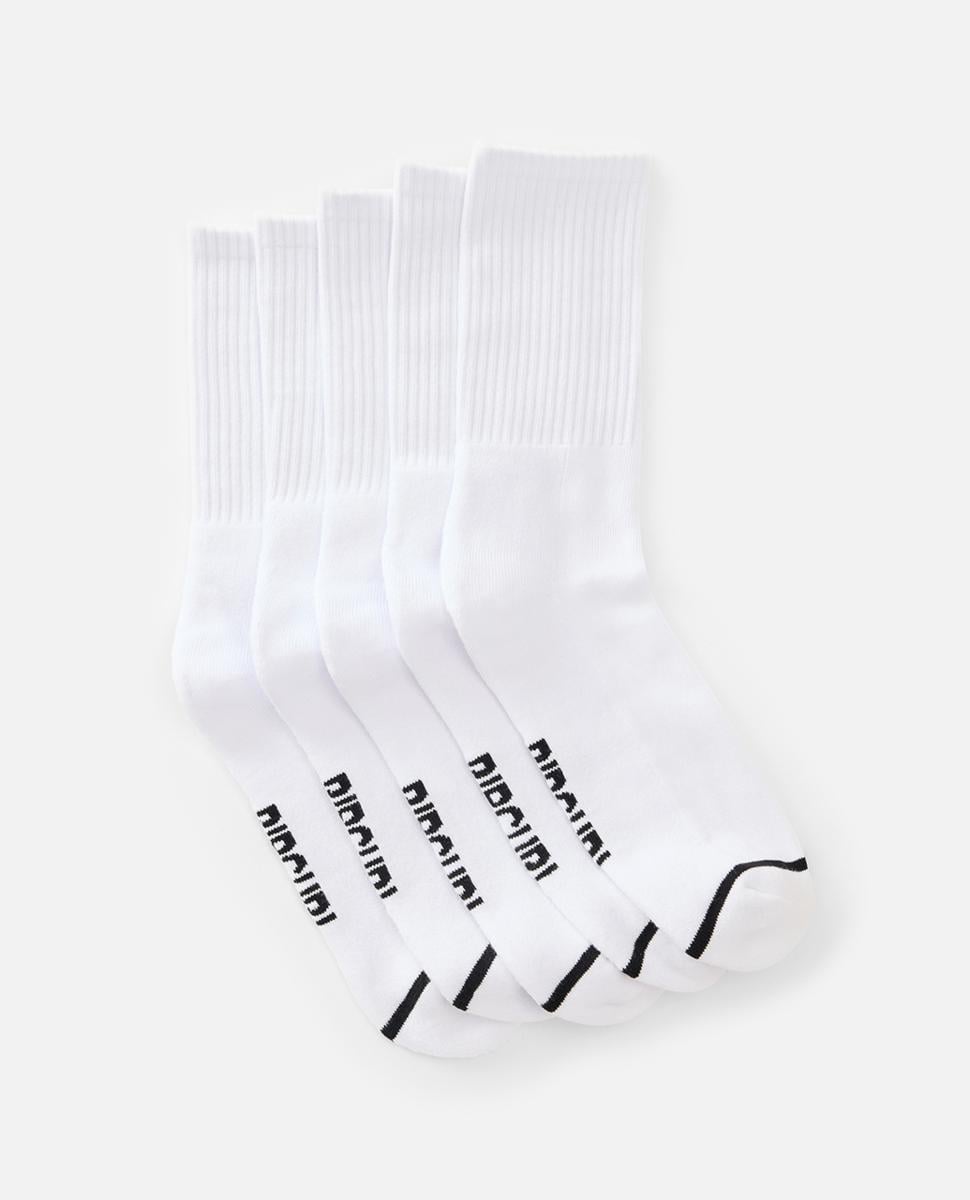 Rip Curl Classic Surf Crew Sock 5- White. Rip Curl Socks, Underwear, Pyjamas in Womens Socks, Underwear, Pyjamas & Womens Footwear. Code: 00FWSO