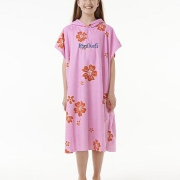 Rip Curl Mixed Hooded Towel- Kids Bright Pink. Rip Curl Towels - Hooded in Girls Towels - Hooded & Girls Accessories. Code: 00GGTO
