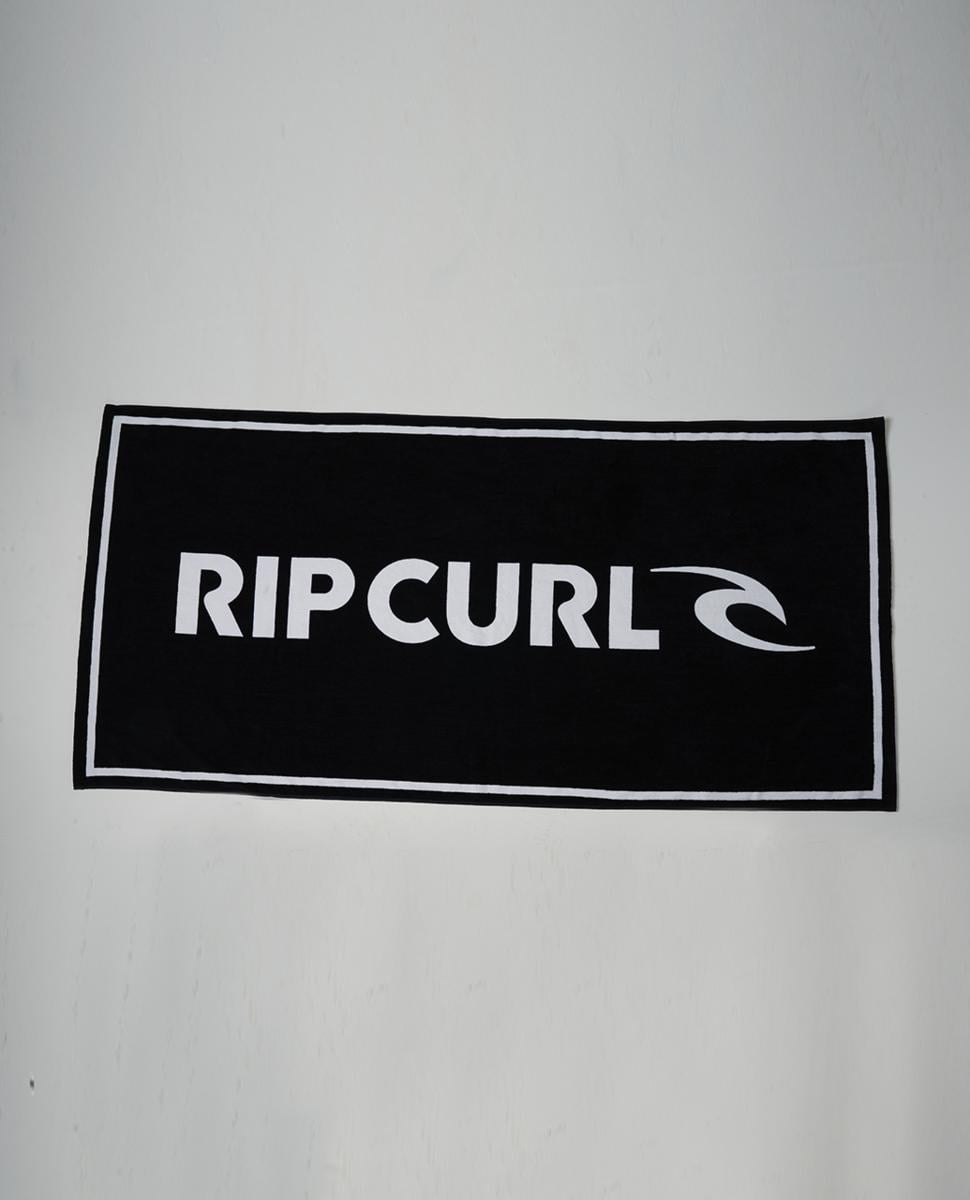 Rip Curl Brand Logo Towel Black. Rip Curl Towels in Mens Towels & Mens Accessories. Code: 011MTO