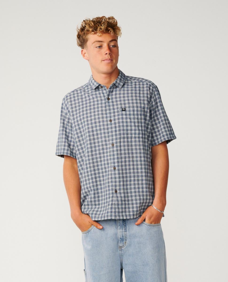Rip Curl Classic Surf Check S/s Sh Light Navy. Rip Curl Shirts - Short Sleeve in Mens Shirts - Short Sleeve & Mens Shirts. Code: 07HMSH