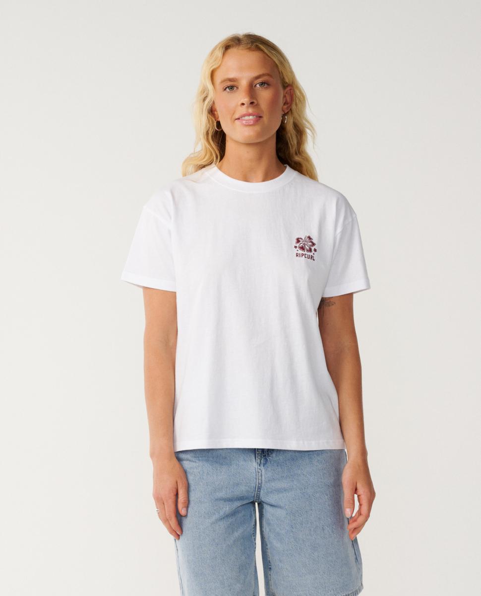 Rip Curl Surf Puff Party Pack Rela White. Rip Curl Tees in Womens Tees & Womens T-shirts & Singlets. Code: 0O5WTE