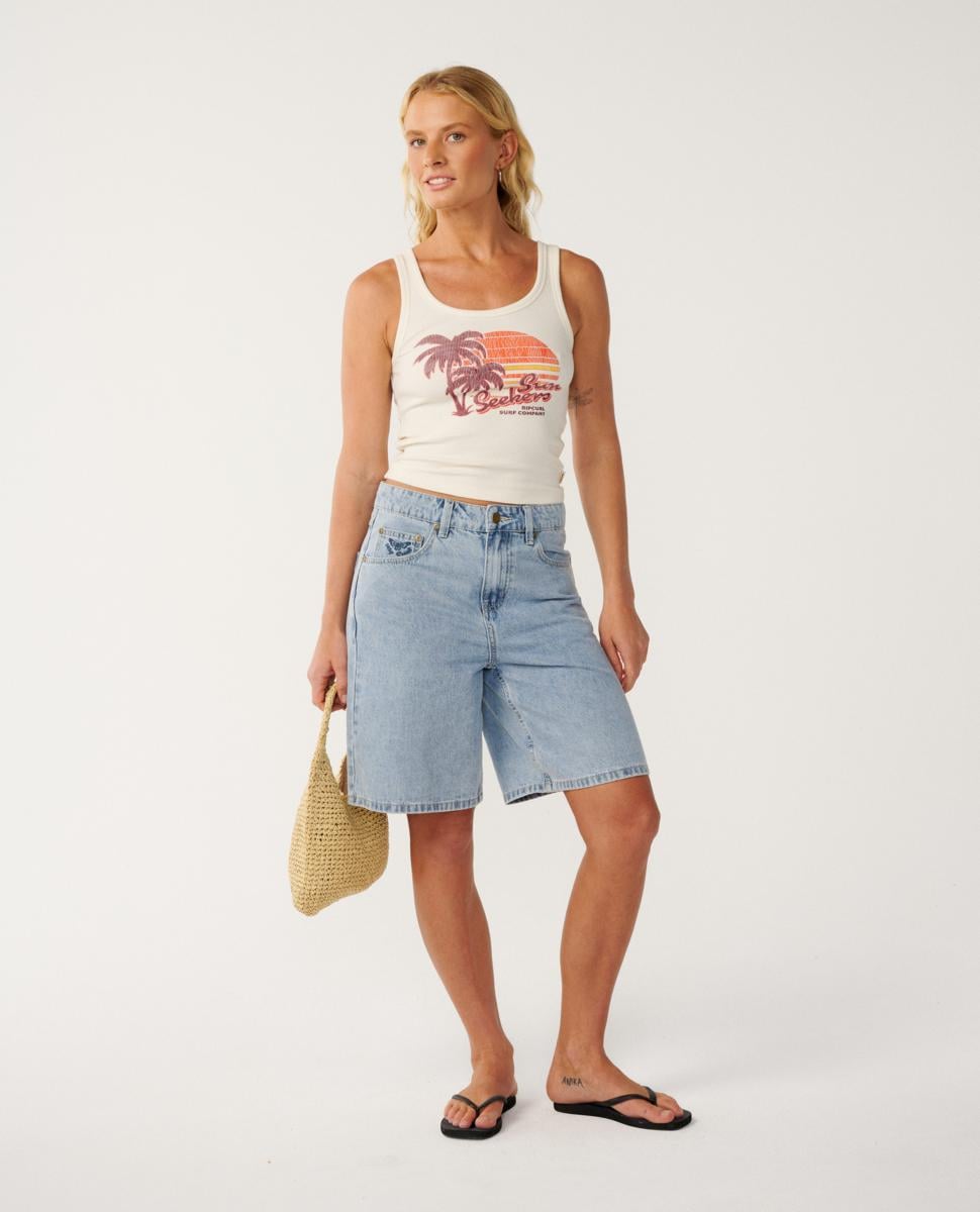 Rip Curl Beach Days Fitted Tank Bone. Rip Curl Singlets & Tanks in Womens Singlets & Tanks & Womens T-shirts & Singlets. Code: 0P4WTE