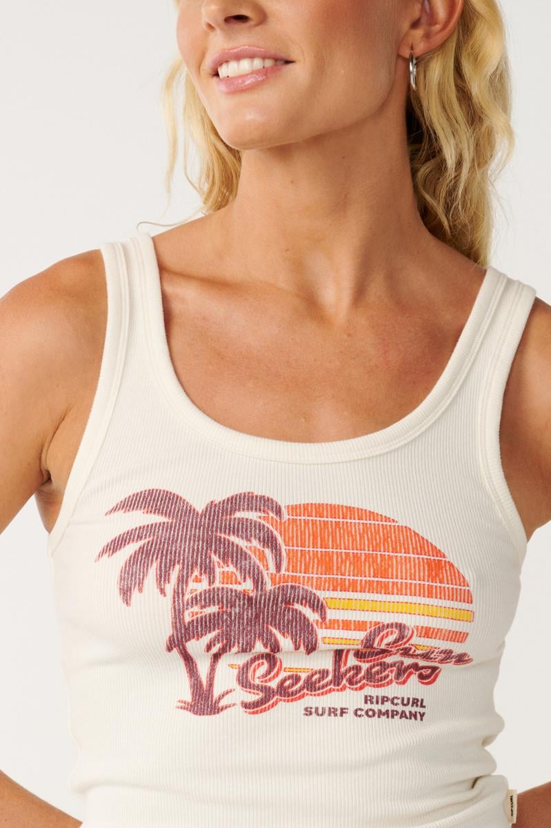 Rip Curl Beach Days Fitted Tank Bone. Rip Curl Singlets & Tanks in Womens Singlets & Tanks & Womens T-shirts & Singlets. Code: 0P4WTE