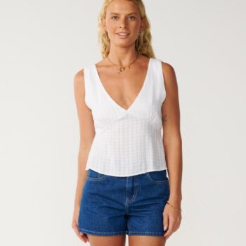 Rip Curl Island Dreams Sleeveless White. Rip Curl Shirts - Short Sleeve in Womens Shirts - Short Sleeve & Womens Shirts. Code: 0PZWSH