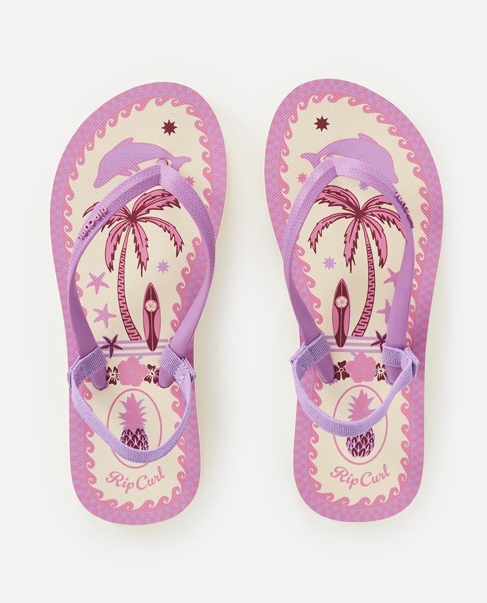 Rip Curl Mixed Bloom Open Toe-girl Natural/pink. Rip Curl Thongs in Girls Thongs & Girls Footwear. Code: 11LGOT