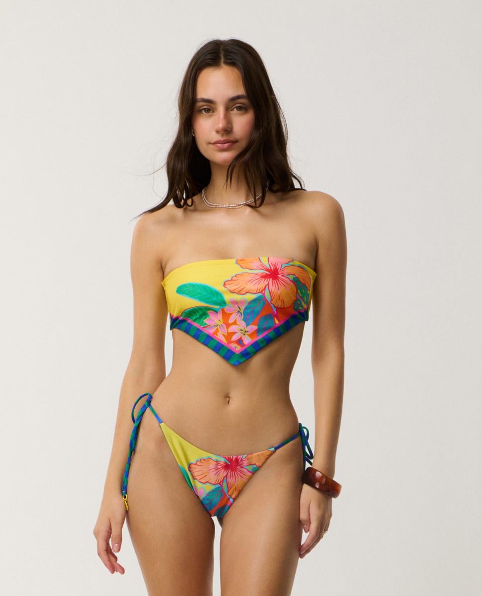 Rip Curl Bliss Scarf Bandeau Top Yellow. Rip Curl Swimwear - Separates in Womens Swimwear - Separates & Womens Swimwear. Code: 11SWSW