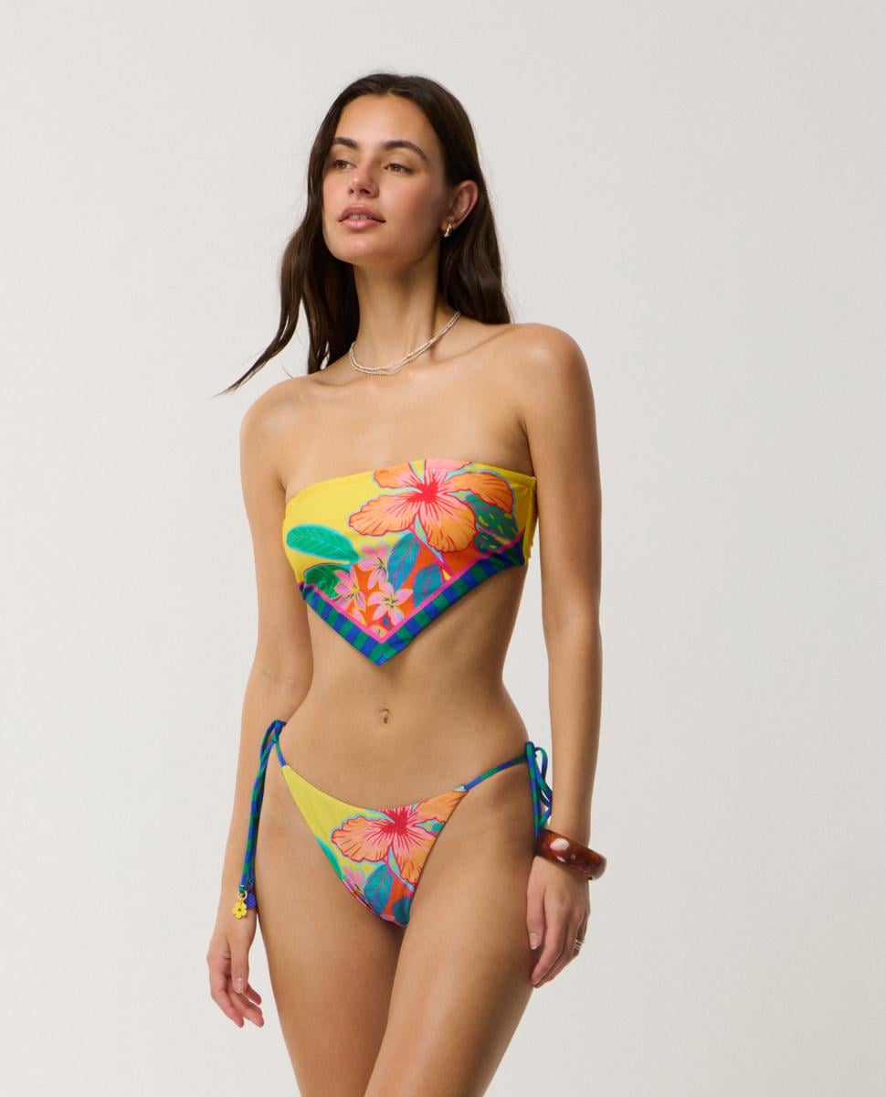 Rip Curl Bliss Scarf Bandeau Top Yellow. Rip Curl Swimwear - Separates in Womens Swimwear - Separates & Womens Swimwear. Code: 11SWSW