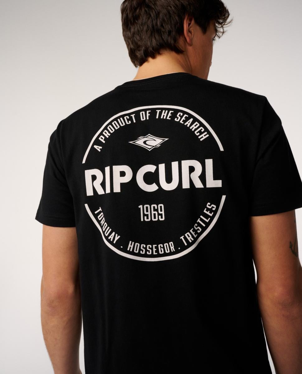 Rip Curl Staple Tee Black. Rip Curl Tees in Mens Tees & Mens T-shirts & Singlets. Code: 12RMTE