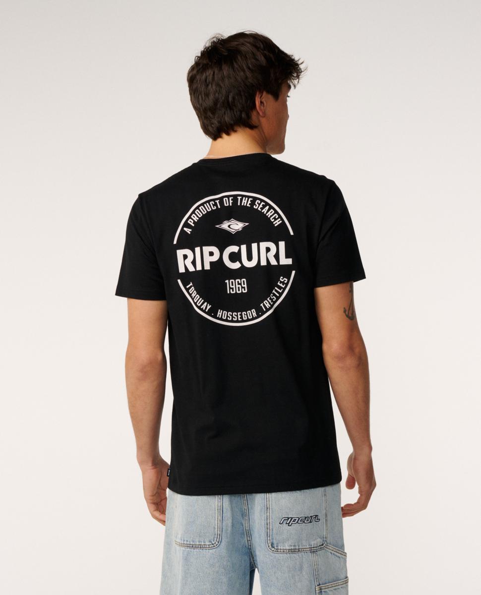 Rip Curl Staple Tee Black. Rip Curl Tees in Mens Tees & Mens T-shirts & Singlets. Code: 12RMTE