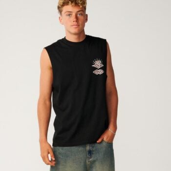 Rip Curl Disorder Boneyards Muscle Black. Rip Curl Singlets & Tanks in Mens Singlets & Tanks & Mens T-shirts & Singlets. Code: 138MTE
