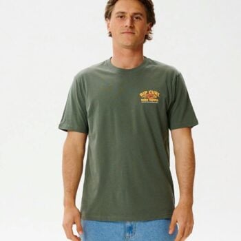 Rip Curl Down Under Koala Tee Dark Olive. Rip Curl Tees in Mens Tees & Mens T-shirts & Singlets. Code: 15FMTE