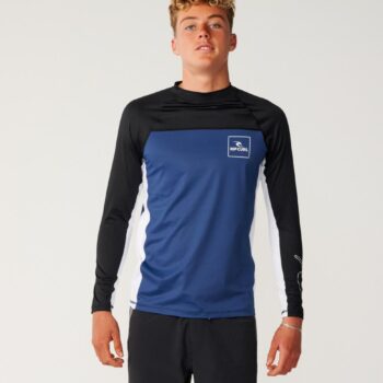 Rip Curl Drive Upf L/s Black/light Navy. Rip Curl Rashvests in Mens Rashvests & Mens Wetsuits. Code: 169MRV
