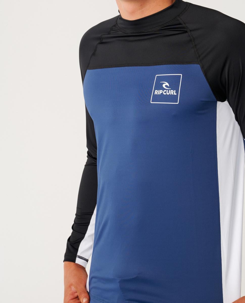 Rip Curl Drive Upf L/s Black/light Navy. Rip Curl Rashvests in Mens Rashvests & Mens Wetsuits. Code: 169MRV