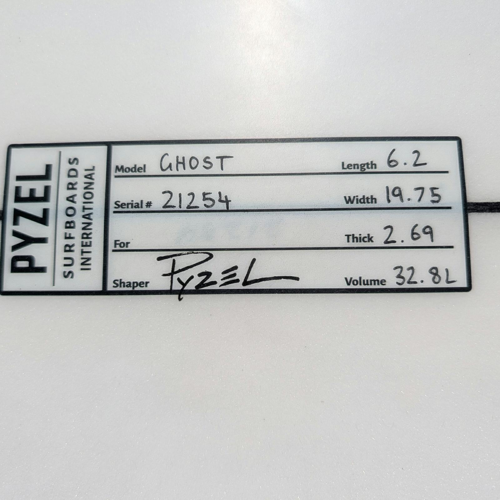Used Sh Pyzel Ghost 6.2 Futures. Used Second Hand Surfboards in Boardsports Second Hand Surfboards & Boardsports Surf. Code: 2026000471