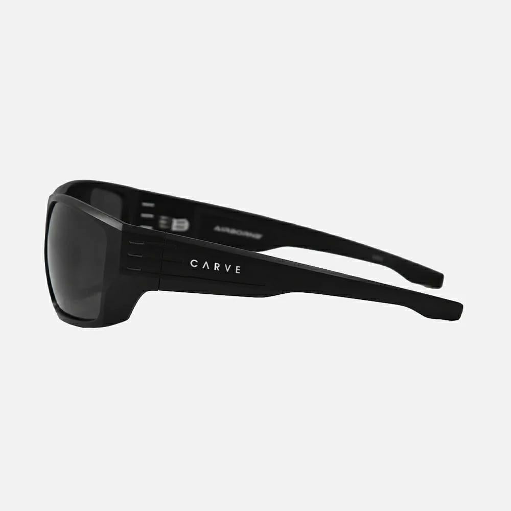 Carve Airborne – Matte Black Frame With Grey Polarized Lens Black. Carve Sunglasses in Mens Sunglasses & Mens Eyewear. Code: 2203