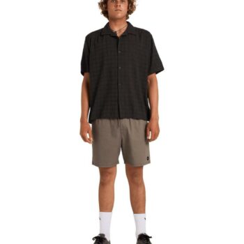 Rvca Vacancy - Short Sleeves Shirt For Men Pirate Black. Rvca Knitwears in Mens Knitwears & Mens Jackets, Jumpers & Knits. Code: 23A041503