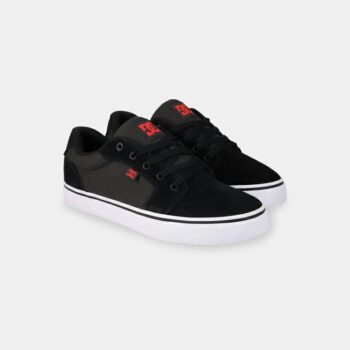 Dc Shoes Anvil Leather Shoe Black/grey/red. Dc Shoes Shoes in Mens Shoes & Mens Footwear. Code: 303190