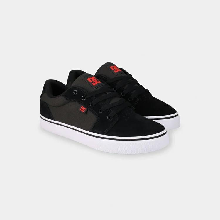 Dc Shoes Anvil Leather Shoe Black/grey/red. Dc Shoes Shoes in Mens Shoes & Mens Footwear. Code: 303190