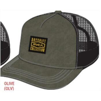 Rvca Dayshift Canvas Trucker Olive. Rvca Hats & Caps in Mens Hats & Caps & Mens Headwear. Code: 3D5532607
