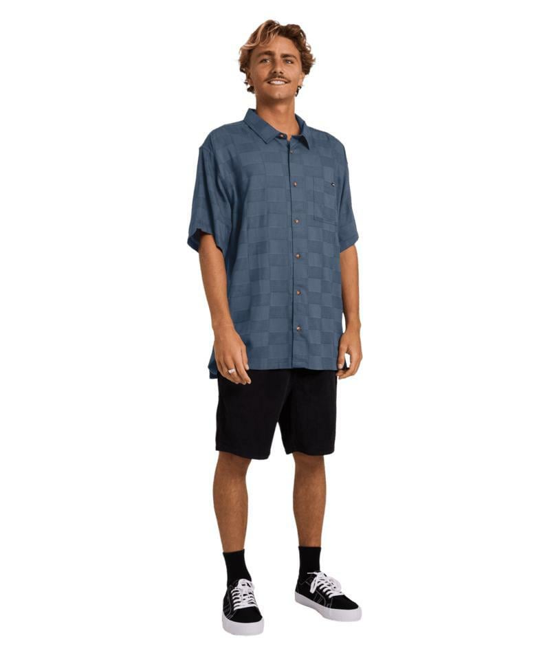 Billabong Sundays Jacquard Ss Shirt China Blue. Billabong Shirts - Short Sleeve in Mens Shirts - Short Sleeve & Mens Shirts. Code: ABYWT00235