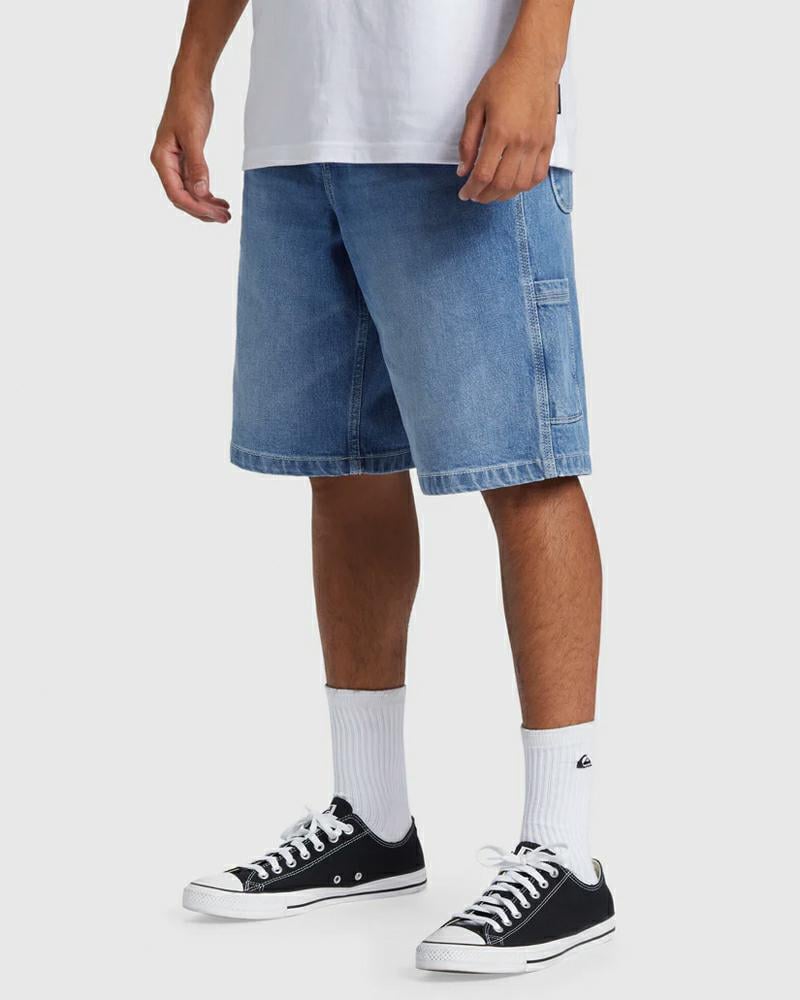 Quiksilver Carpenter Denim Short 2001 Stone Wash. Quiksilver Walkshorts - Fitted Waist in Mens Walkshorts - Fitted Waist & Mens Shorts. Code: AQYDS03002