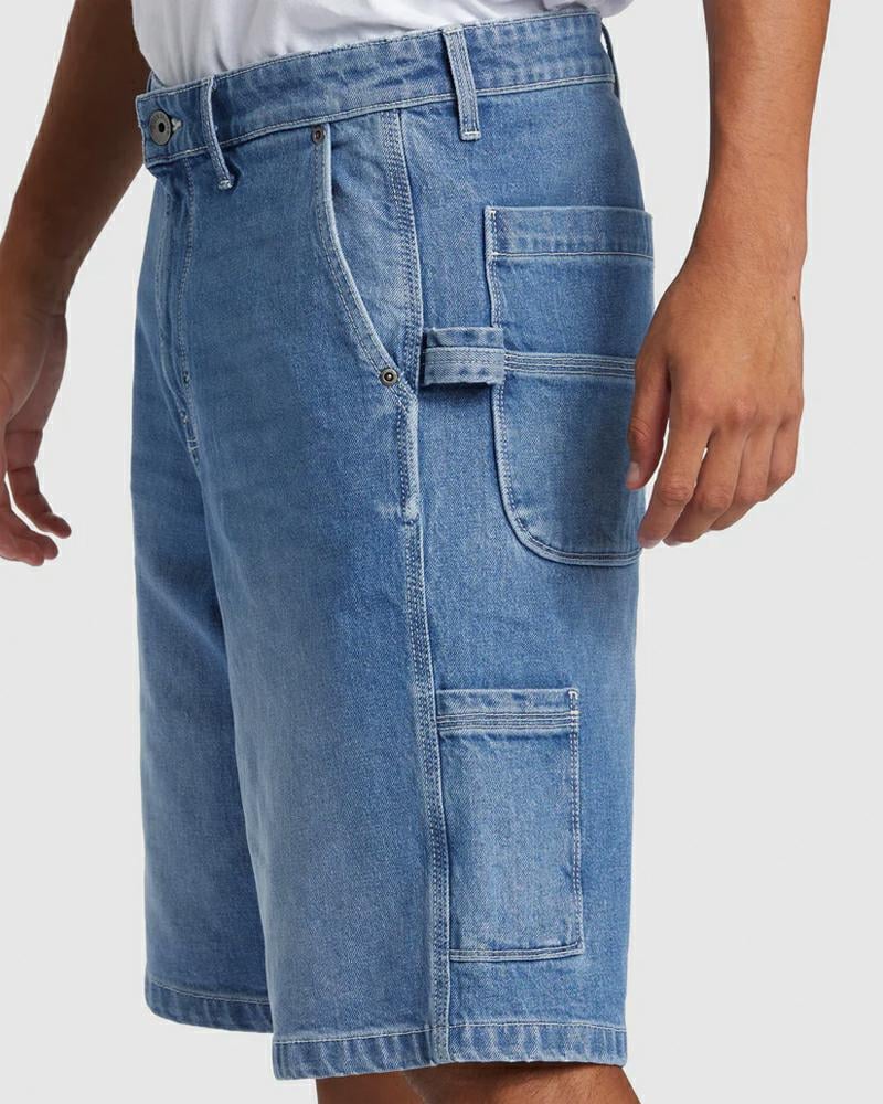 Quiksilver Carpenter Denim Short 2001 Stone Wash. Quiksilver Walkshorts - Fitted Waist in Mens Walkshorts - Fitted Waist & Mens Shorts. Code: AQYDS03002