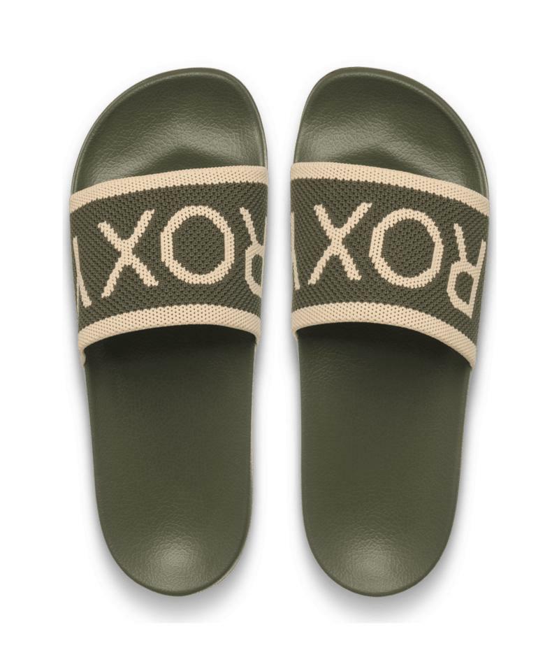 Roxy Slippy Knit - Sandals For Women Winter Moss. Roxy Sandals in Womens Sandals & Womens Footwear. Code: ARJL101127