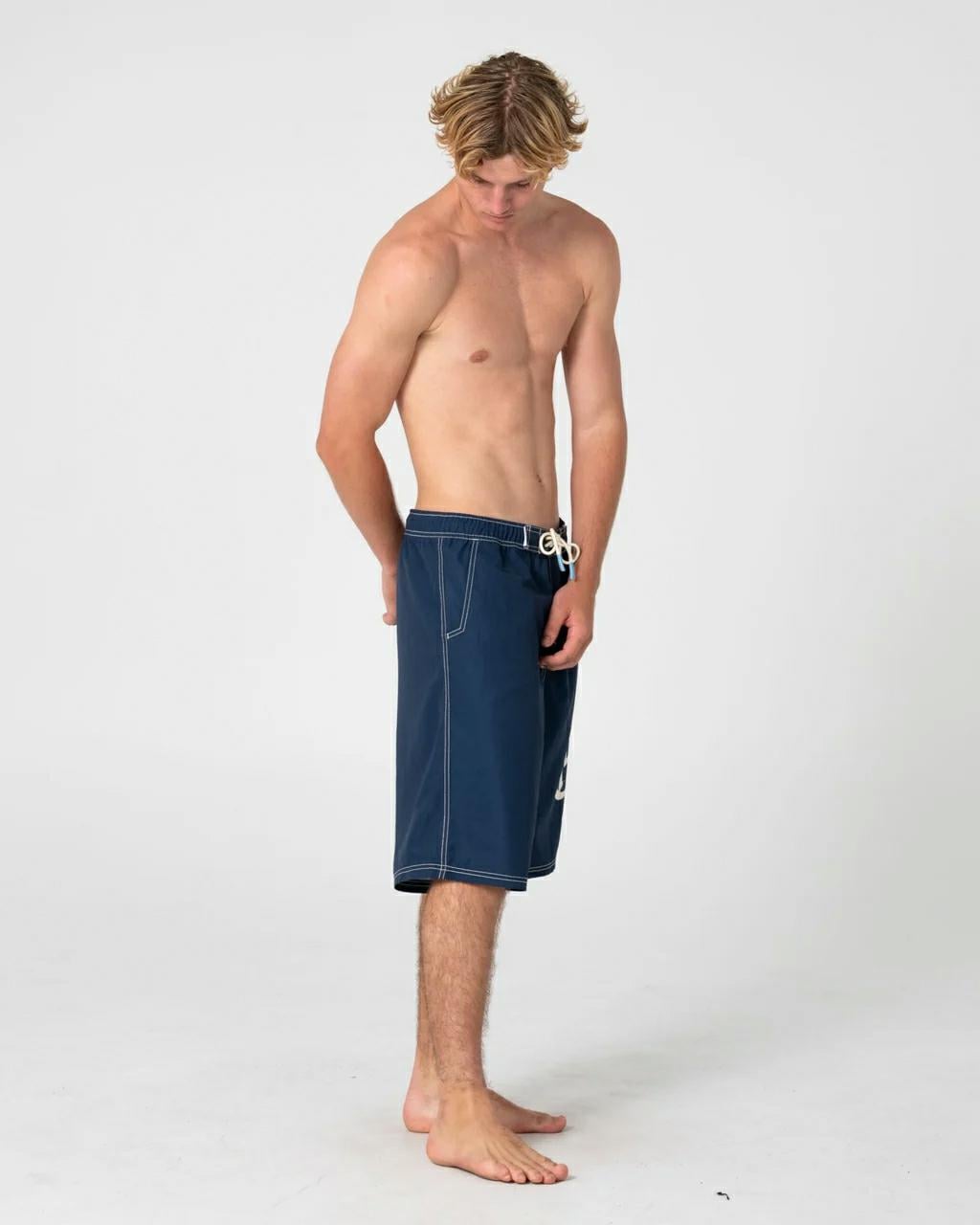 Rusty Ceathair Hybrid Waist Boa Navy Blue. Rusty Boardshorts - Fitted Waist in Mens Boardshorts - Fitted Waist & Mens Shorts. Code: BSM1793