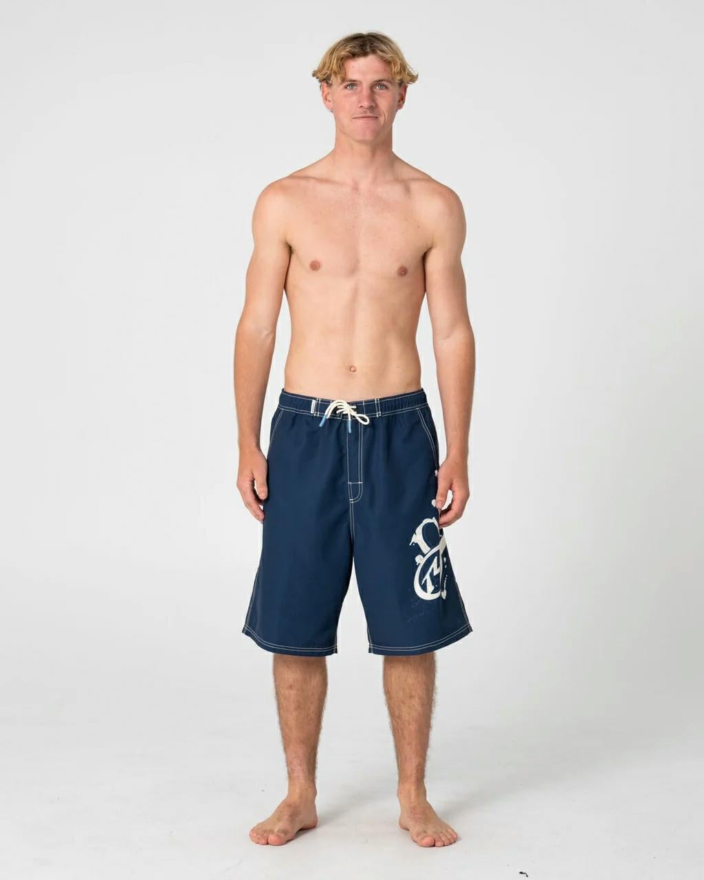 Rusty Ceathair Hybrid Waist Boa Navy Blue. Rusty Boardshorts - Fitted Waist in Mens Boardshorts - Fitted Waist & Mens Shorts. Code: BSM1793