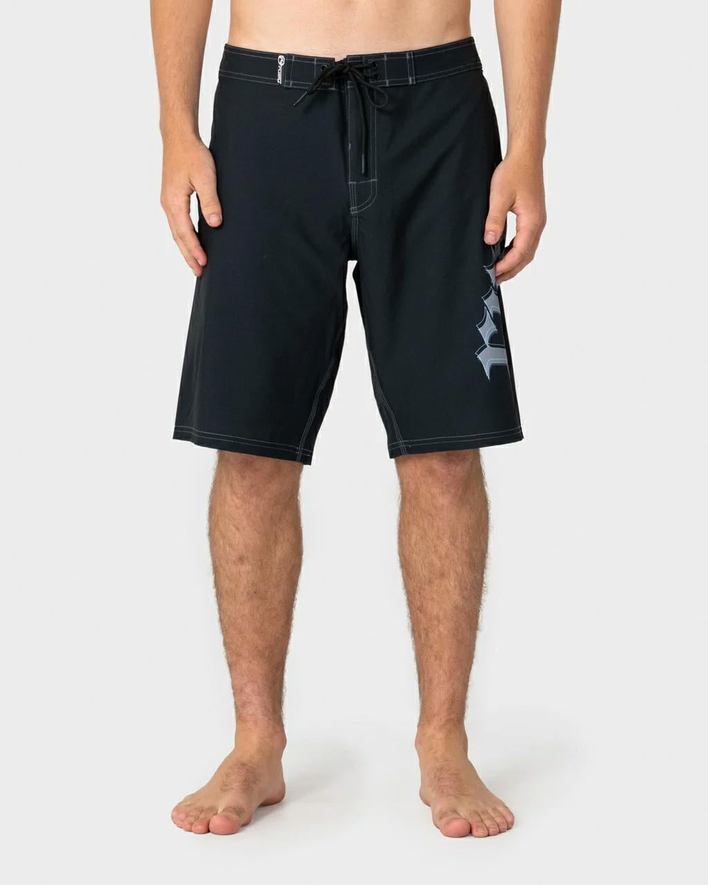 Rusty Scream Fixed Waist Boards Black. Rusty Boardshorts - Fitted Waist in Mens Boardshorts - Fitted Waist & Mens Shorts. Code: BSM1797